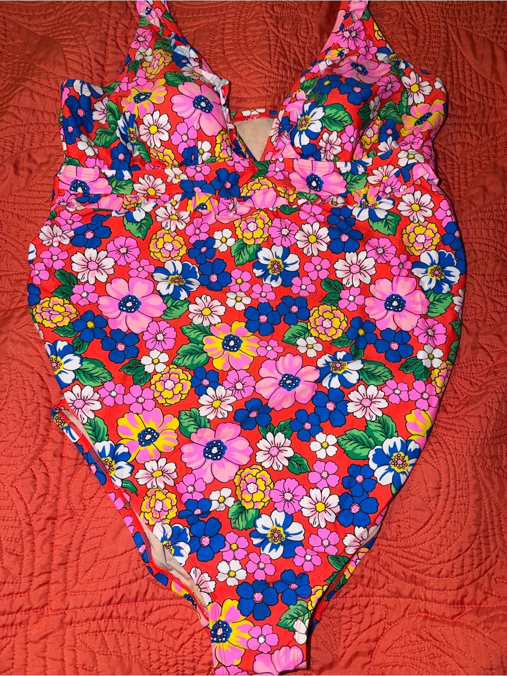 Maternity One Piece Swimsuit - Picture 2 of 5